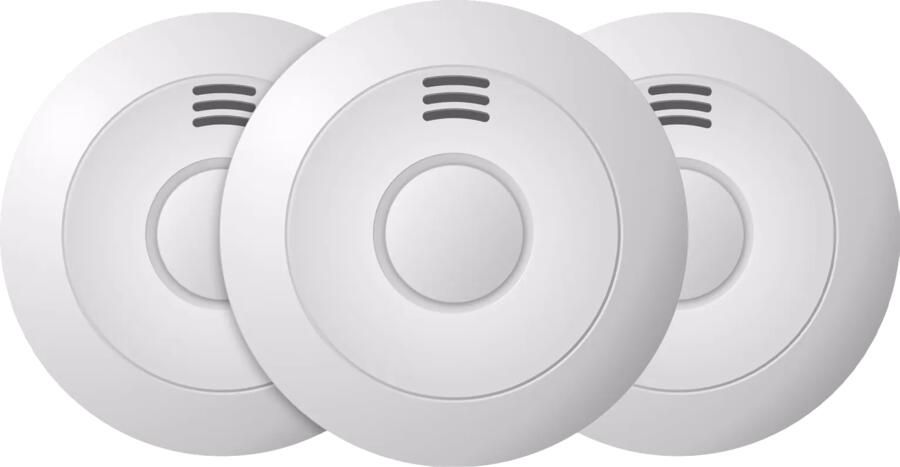 Elro Blue Line CBFS58R Koppelbare Rookmelder 3-pack (10 jaar)