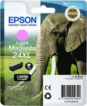 Epson 24XL licht magenta cartridge