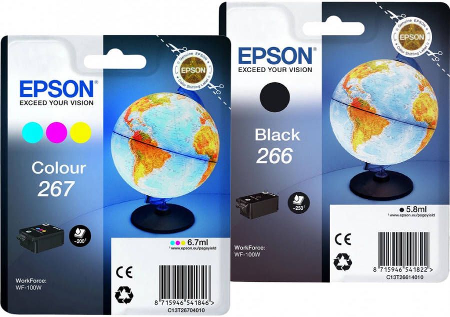Epson 266 + 267 Cartridge Combo Pack