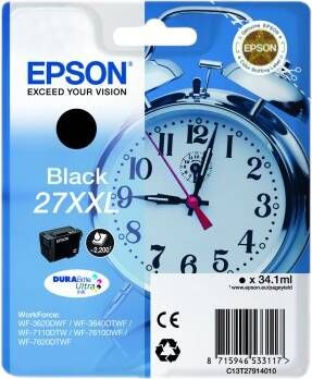 Epson 27XXL zwart cartridge