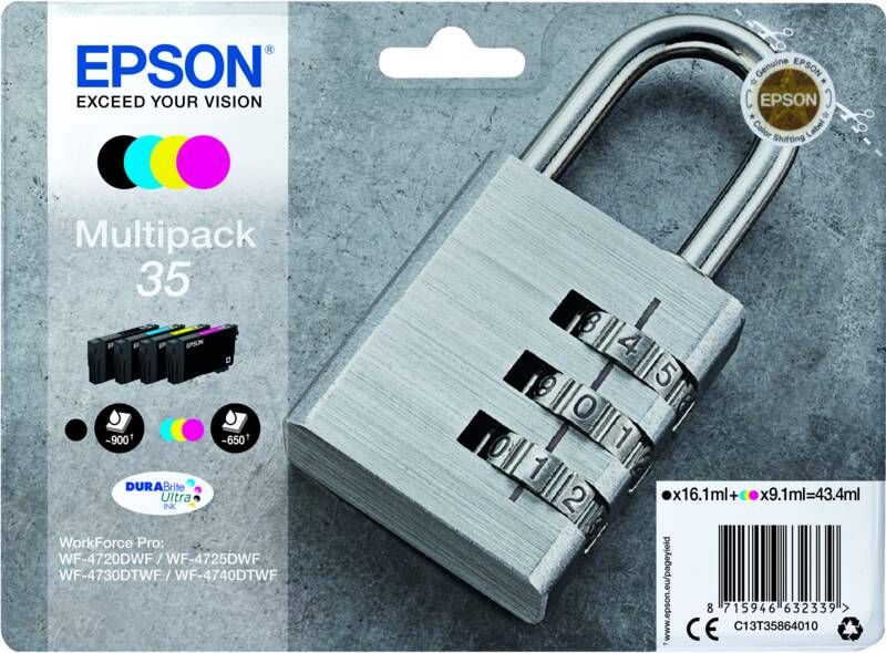 Epson Cartridge 35 (T3586) Multipack