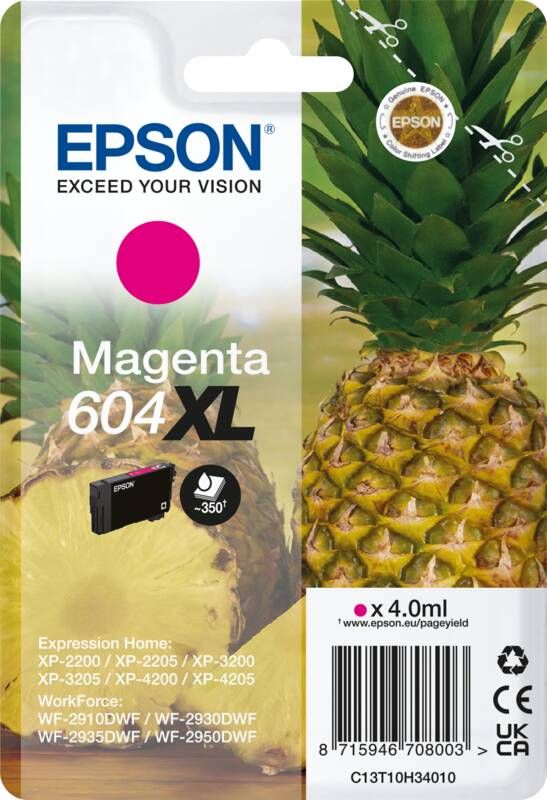 Epson 604XL Cartridge Magenta