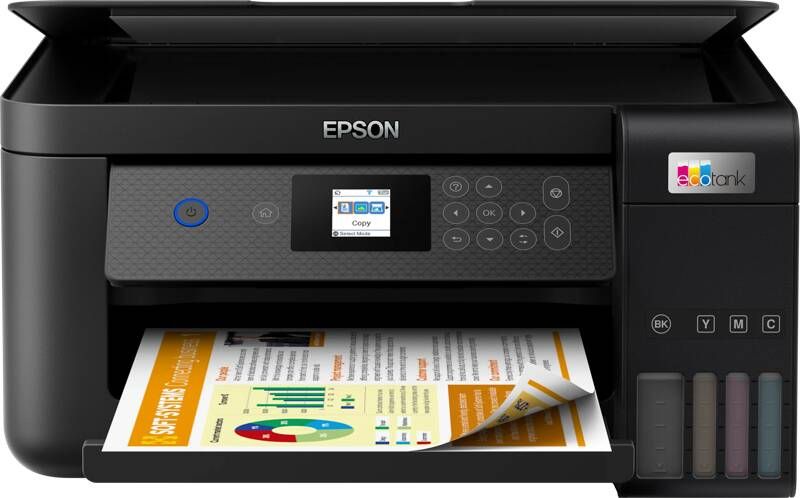 Epson EcoTank ET-2851 All-in-one inkjet printer Zwart