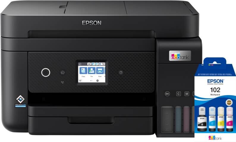 Epson EcoTank ET-4850 + 1 set extra inkt