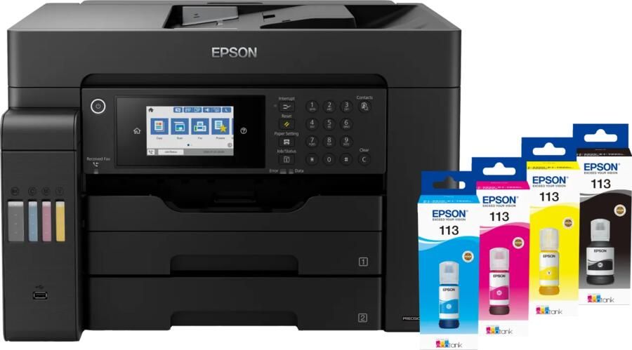 Epson EcoTank ET-16605 + 1 set extra inkt