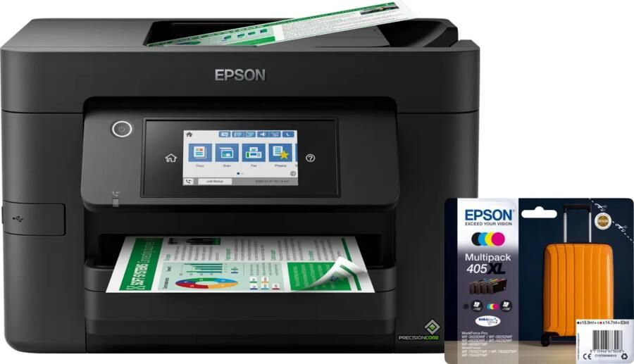 Epson WorkForce WF-4820DWF + 1 set extra XL cartridges
