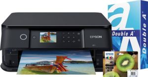 Epson Expression Premium XP 6100 + 1 set extra inkt + 500 vellen A4 papier