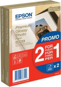 Epson Premium Glossy Fotopapier 80 vel (10 centimeter x 15 centimeter)