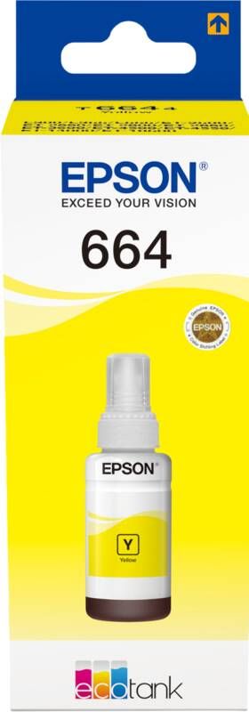 Epson Ecotank T6644 inktfles 70 ml geel