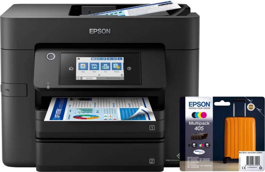 Epson WorkForce WF-4830DTWF + 1 set extra cartridges