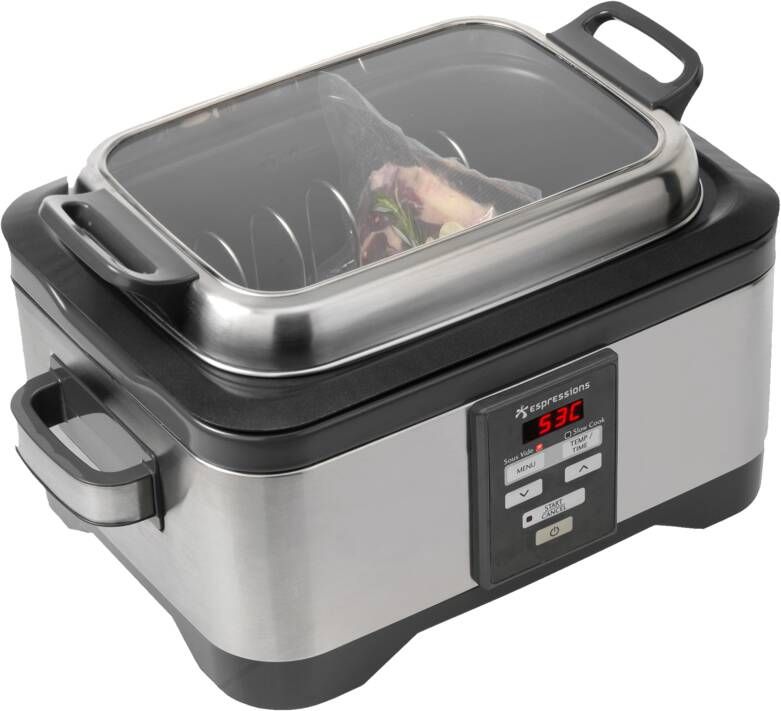 Espressions Duo Sous Vide slowcooker- 5 liter