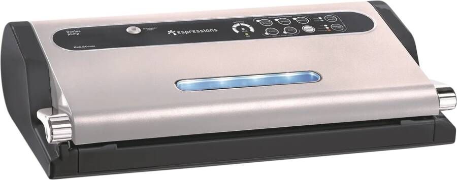Espressions Vacu Pro 2 vacumeermachine Dubbele pomp Zelfkoelende sealstrip