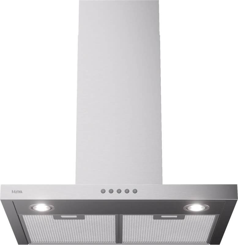 ETNA AB661RVS Slimline schouwkap 60 cm RVS
