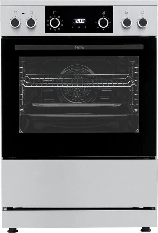 ETNA FI660RVS Inductie fornuis Grijs