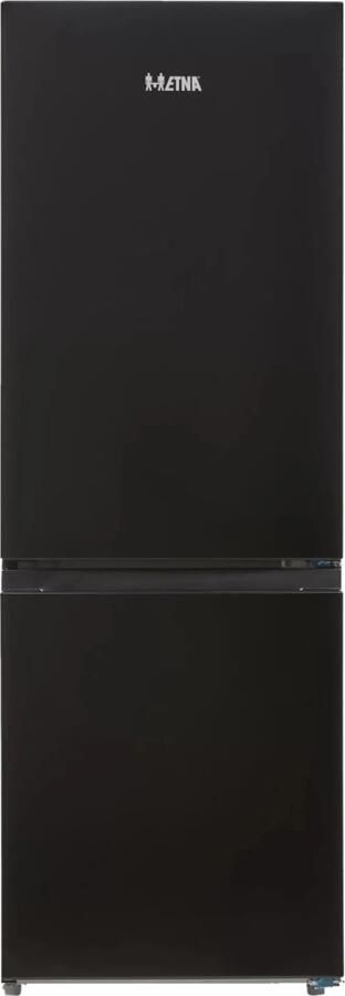 ETNA KCV143ZWA Koel-vriescombinatie Verwisselbare draairichting Zwart 143 cm