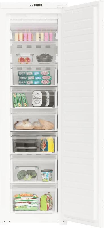 ETNA VS6178NF Inbouw sleepdeur vrieskast Nis 178 cm No-Frost FastFreeze Energiezuinige compressor LED verlichting Vriesgedeelte 197 liter