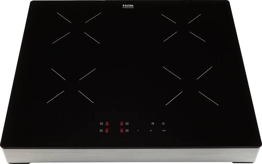 Etna Vrijstaande Kookplaat KIV164RVS | Vrijstaande kookplaten | Keuken&Koken Kookplaten | 8715393234704