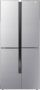 Hisense Etna MKV581RVS Amerikaanse koelkast 4-deurs - Thumbnail 1
