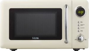 ETNA SMV620BEI Retro Magnetron Vrijstaand Beige