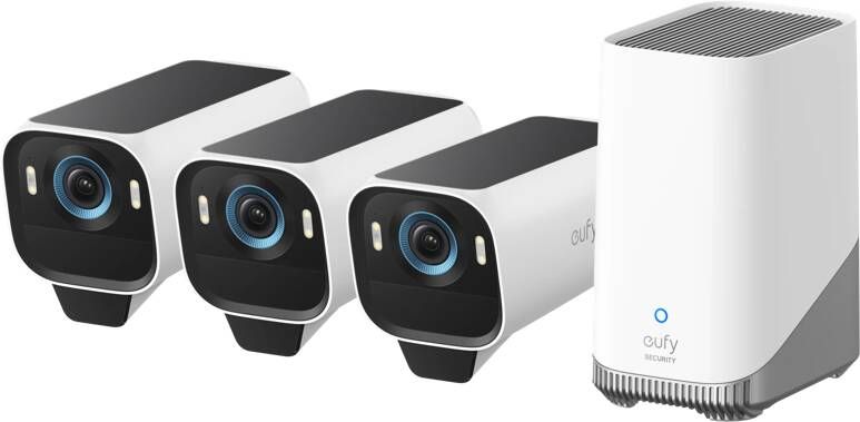 Eufy Cam S3 Pro 3-Pack + HomeBase 3