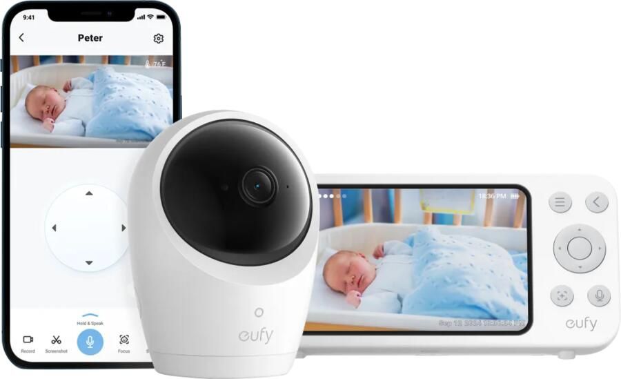Eufy Baby Monitor E20 Babyfoon