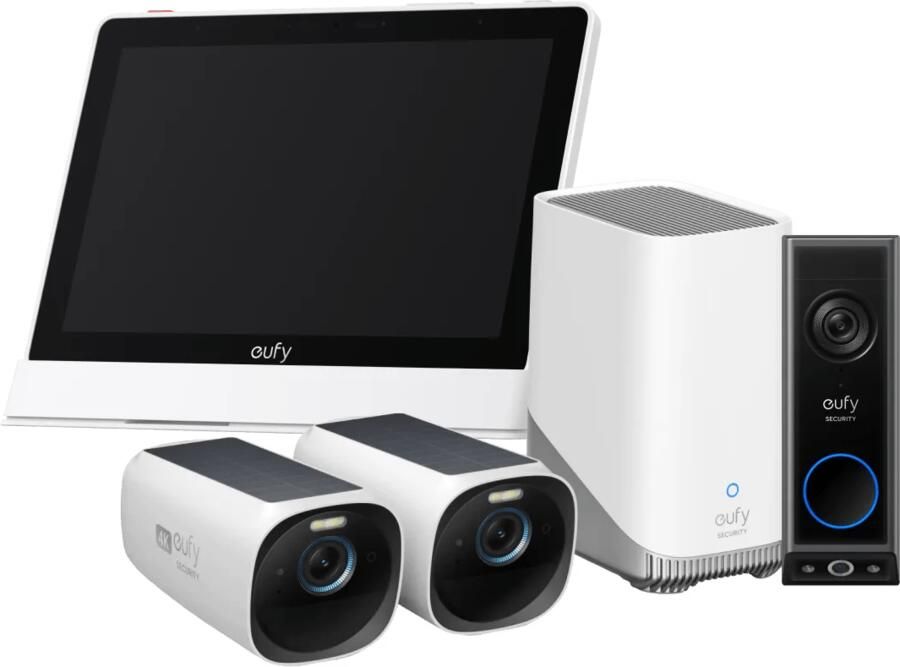 Eufy Cam 3 Duo Pack + HomeBase 3 + Doorbell E340 + Smart Display E10