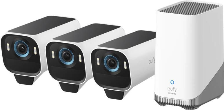 Eufy Cam S3 Pro 3-Pack + HomeBase 3