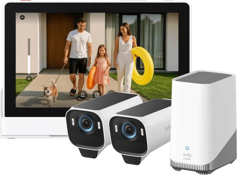 Eufy Cam S3 Pro Duo Pack + Smart Display E10