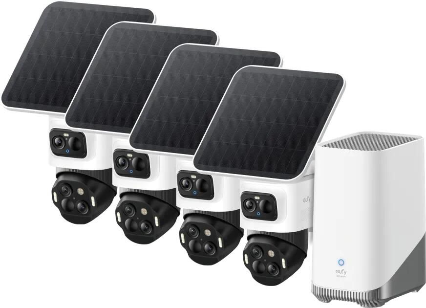 Eufy cam S4 4-pack + Homebase 3