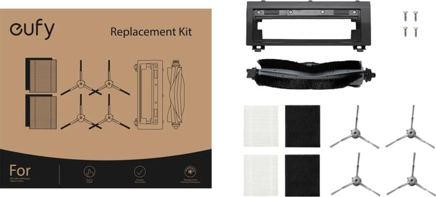 Eufy Replacement accessories kit for L60 SESL60 Hybrid SES Stofzuiger accessoire
