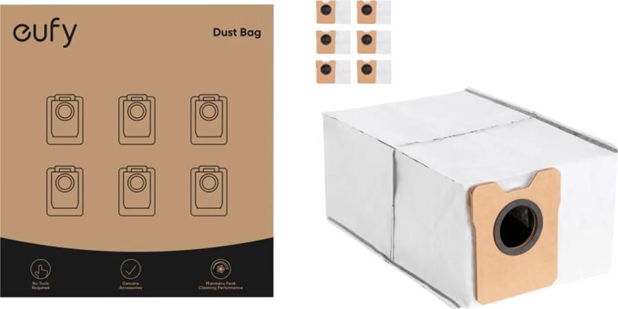 Eufy Omni C20 Stofzakken (6 stuks)