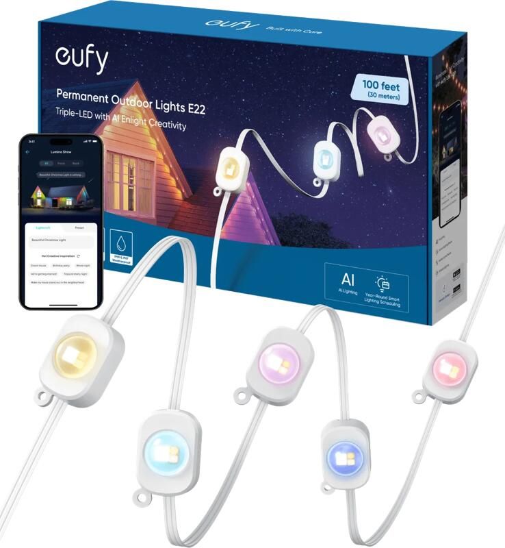 Eufy Permanent Outdoor Light 15m Smartverlichting