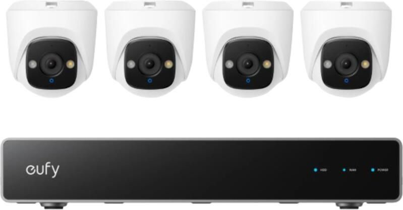 Eufy PoE Security System + NVR + E41 4-Pack
