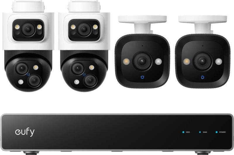 Eufy NVR Security System S4 (Bullet-PTZ+ Bullet Cam) IP-camera