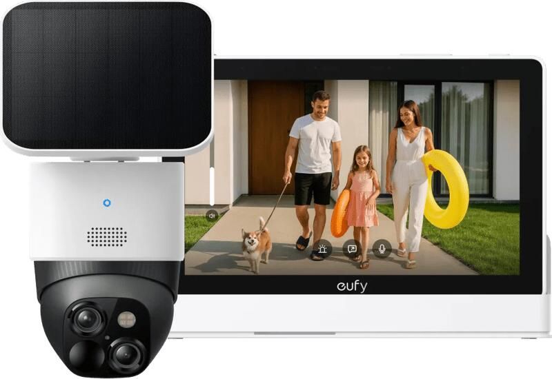 Eufy Solo Cam S340 + Smart Display E10