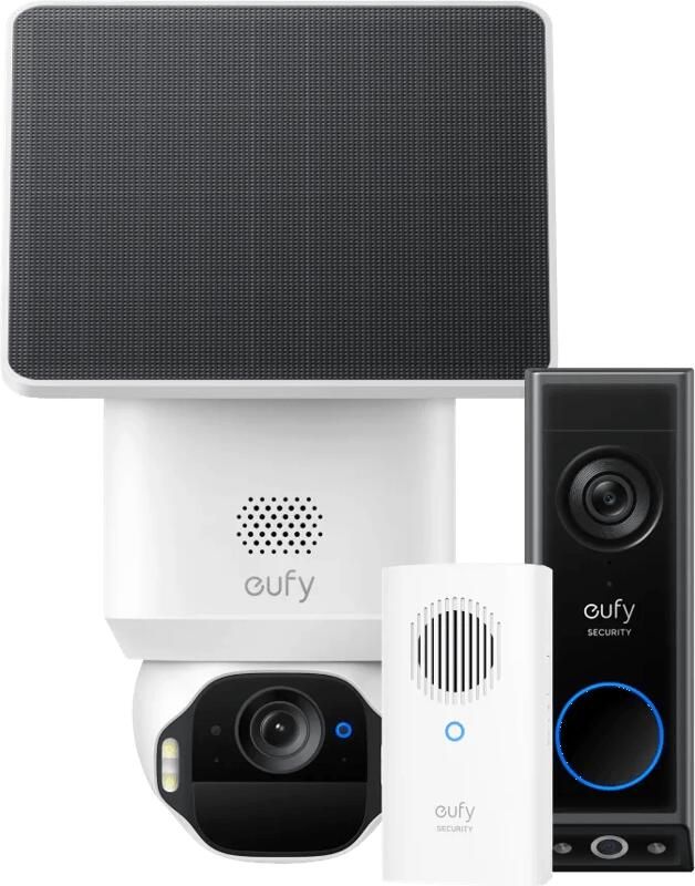 Eufy SoloCam E42 + Video Doorbell E340 + Chime
