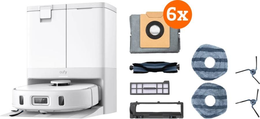 Eufy X10 Pro Omni White Complete