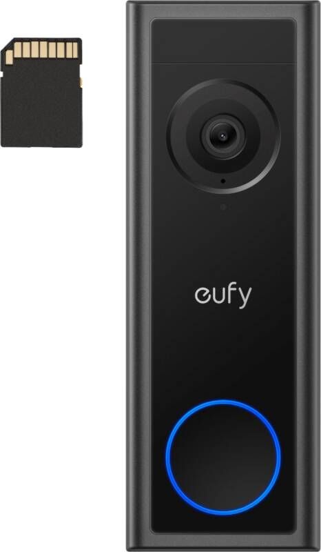 Anker Eufy Video Doorbell C31 + SD kaart Slimme deurbel Zwart