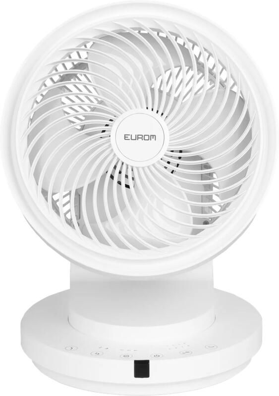 Eurom Vento 3D Silent Comfort Tafelventilator Wit