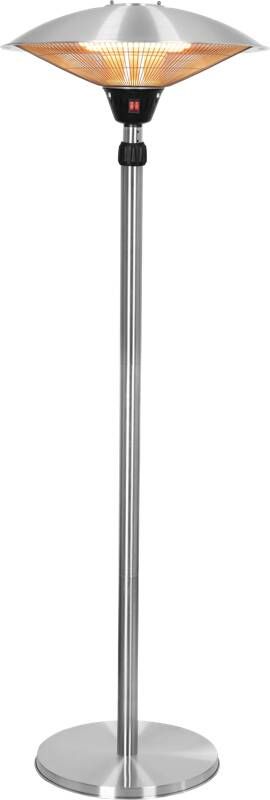 Eurom PD2101 XXL Terrasverwarmer elektrisch RVS Grijs