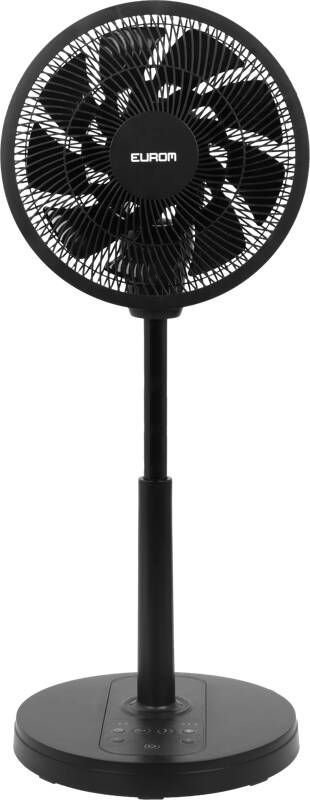 Eurom Vento 3DS Silent Comfort Tafelventilator Zwart