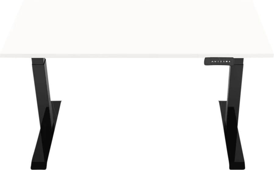 Euroseats Elektrisch Zit Sta Bureau 140 x 80 Zwart Wit