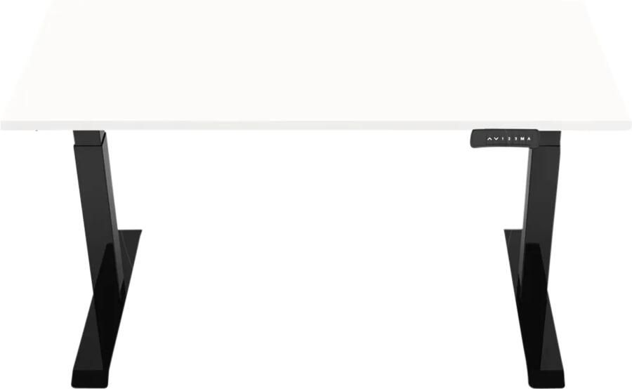 Euroseats Elektrisch Zit Sta Bureau 160 x 80 Zwart Wit