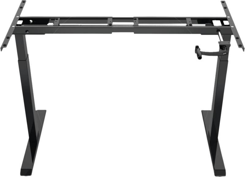 Euroseats Flexframe zit sta frame(slinger verstelbaar) 140 x 80 cm(zwart)inclusief tafelblad