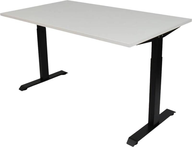 Euroseats Zit Zit Bureau 140 x 80 Wit Zwart