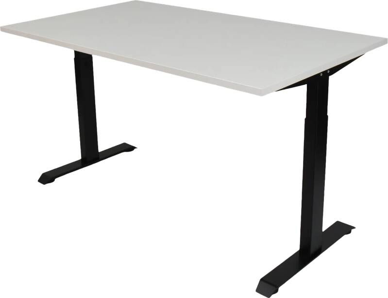Euroseats Zit Zit Bureau 160 x 80 Wit Zwart