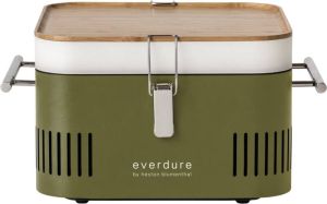 Unbranded Everdure Cube houtskool barbecue khaki 38 4x31 6x22 4cm