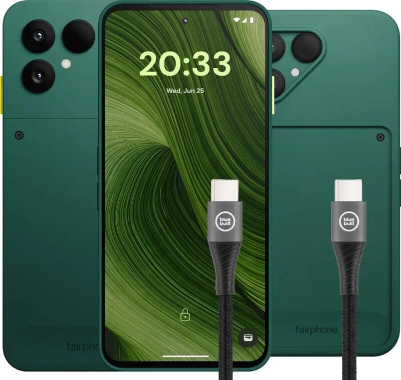Fairphone 6 256GB Groen 5G + Accessoirepakket