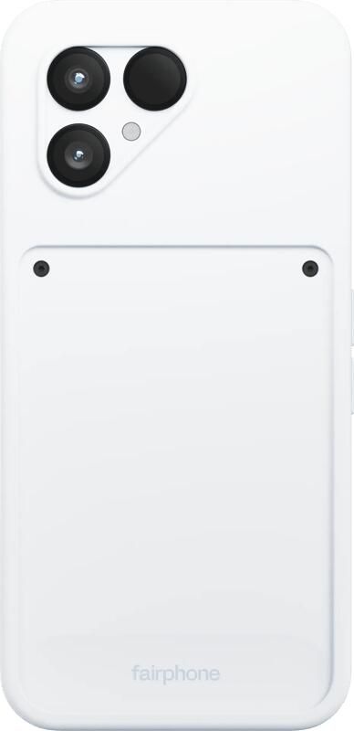 Fairphone 6 6+ Protective Back Cover Wit