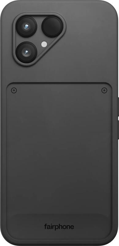 Fairphone 6 6+ Protective Back Cover Zwart